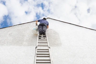 Peinture extérieure à la Lande-Chasles — façades et ravalement